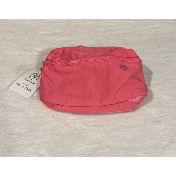 Gaiam Pink Waist Pack with Zipper Pocket New With Tags - Picture 1 of 3